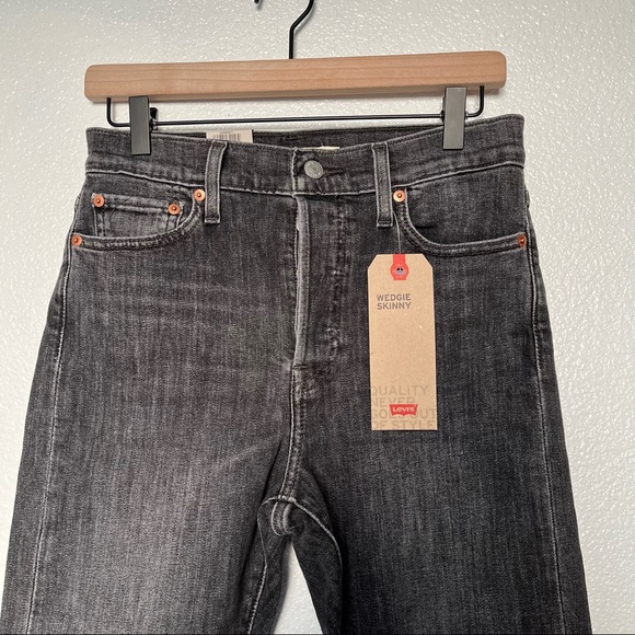 Levi's Wedgie Stretch Skinny Jeans Size 29 - Picture 4 of 8
